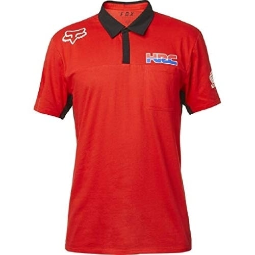 Fox Racing Mens HRC Airline Shirts  RED Image 4
