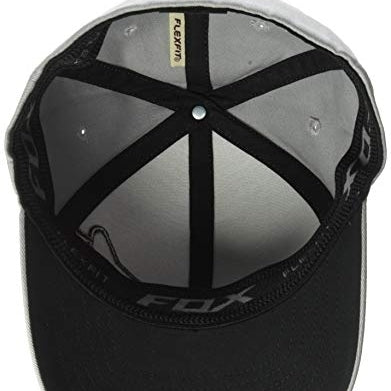 Fox Racing Mens Flex 45 Flexfit Hat ONE SIZE STL GRY Image 3