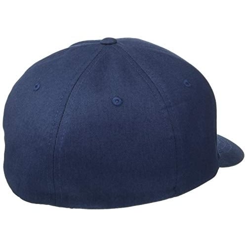 Fox Racing Mens Honda Flexfit Hat Small-Medium BLUE Image 2