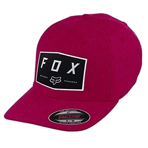 Fox Racing Mens Badge Flexfit Hat Image 1