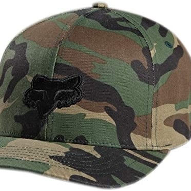 Fox Mens Legacy Camo Hat Small-Medium Flat Logo Embroidery CMO Image 1