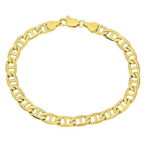 14k Gold Filled Mariner Link Bracelet Image 1