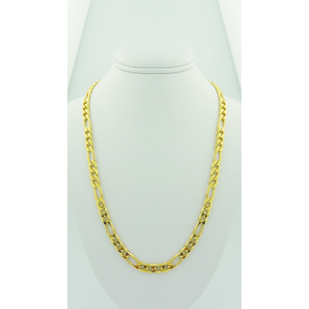 18k Gold Filled Figaro Chain Image 1