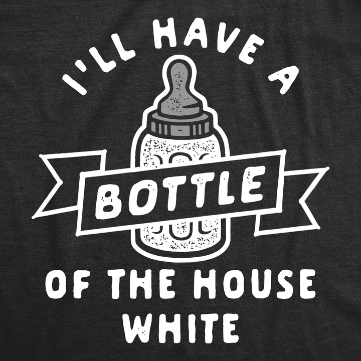 Bottle Of The House White Baby Bodysuit Funny Jumper Image 2