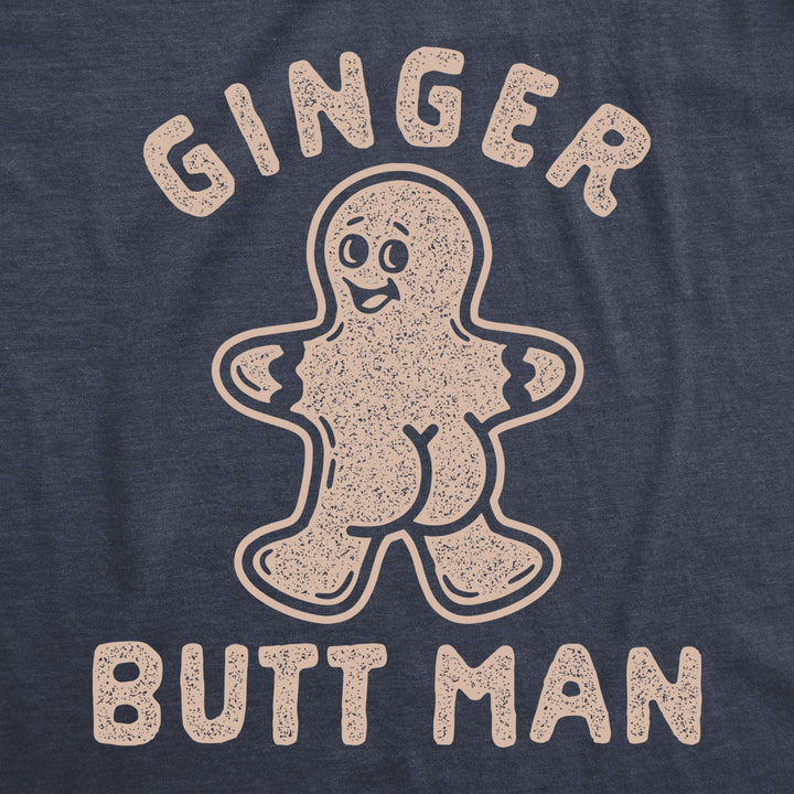 Womens Ginger Butt Man T Shirt Funny Christmas Saying Secret Santa Gift Graphic Tee Image 2