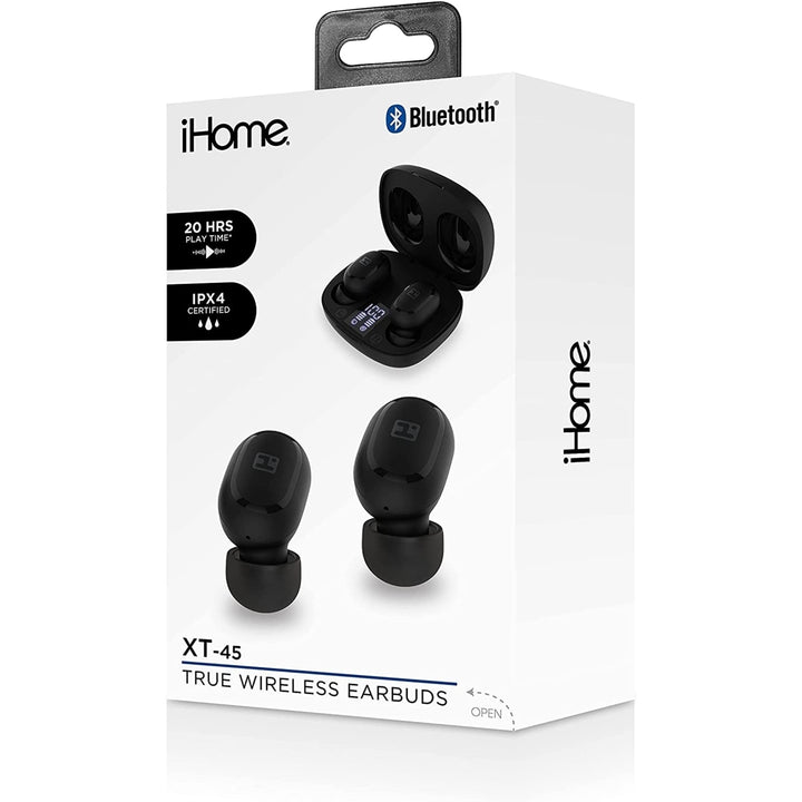 XT-45 Bluetooth Stereo Weather-Proof Earphones with Charging Case and USB Charging Cable (BE-206) Image 3