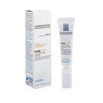 La Roche Posay Pure Vitamin C Eyes Anti-Wrinkle Firming Mositurising Filler 15ml/0.5oz Image 2