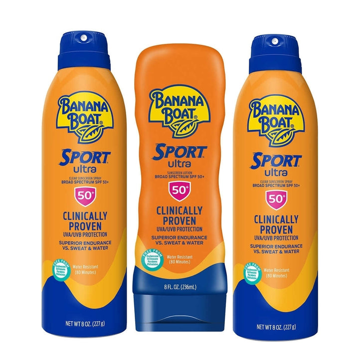 Banana Boat Sport Ultra Performance Sunscreen Pack Broad Spectrum SPF 50 Image 3