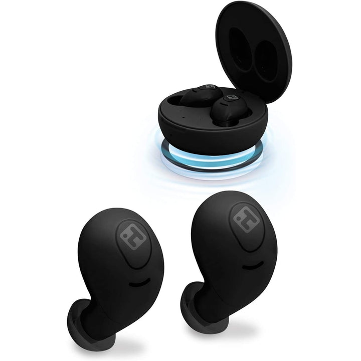 XT-59 Wireless Bluetooth Earbuds Waterproof with Round Charging Case BE-200 Image 6