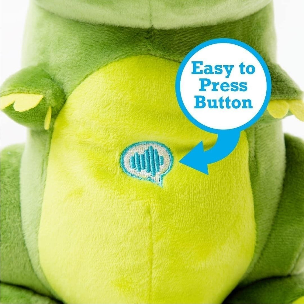 Silly Sounds Plush Talking Dinosaur T-Rex Burps Farts Roars 10" Interactive Mighty Mojo Image 2