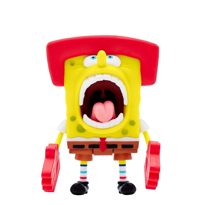 Super7 SpongeBob SquarePants Kah-Rah-Tay Karate Hands Oversized Helmet Figure Image 2