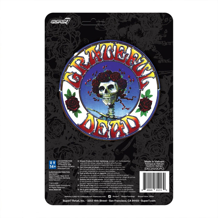 Grateful Dead Bertha Skull and Roses 50th Anniversary Album Figure Super7 Image 3