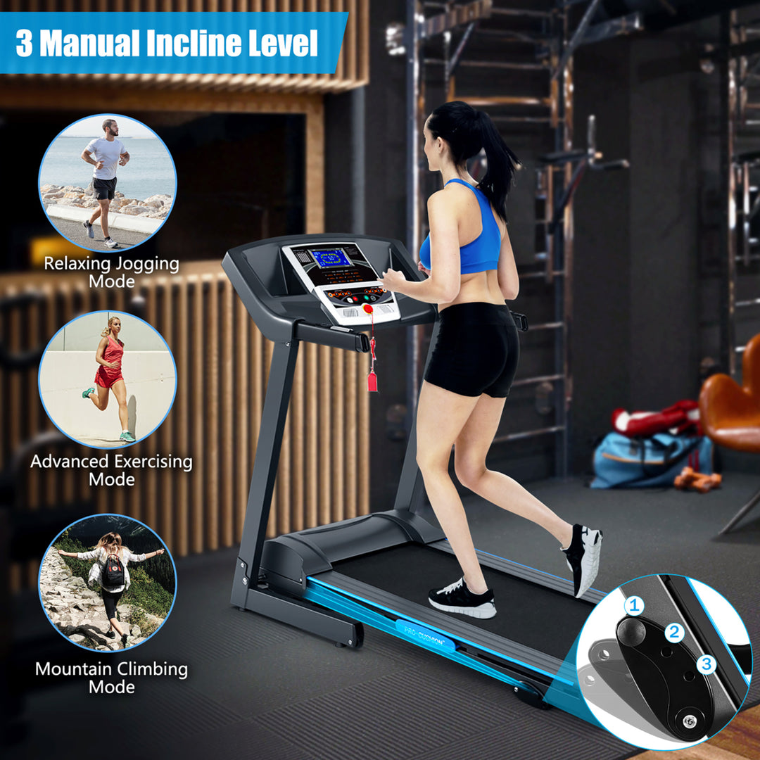 2.25HP Foldable Electric Treadmill Running Machine Exercise Home Image 8