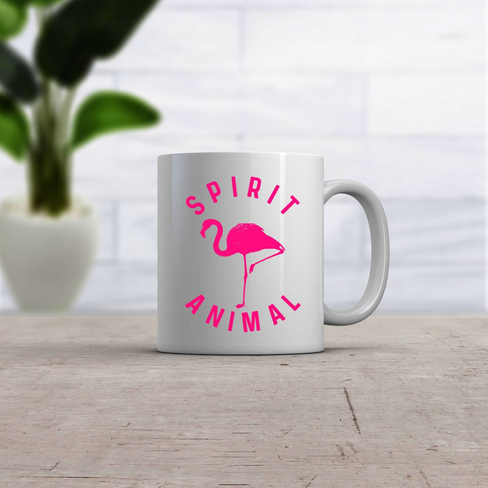 Flamingo Spirit Animal Mug Funny Pink Bird Coffee Cup - 11oz Image 2