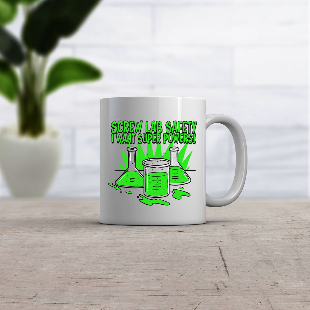 Screw Lab Safety Mug Funny Science Teacher Coffee Cup - 11oz Image 2