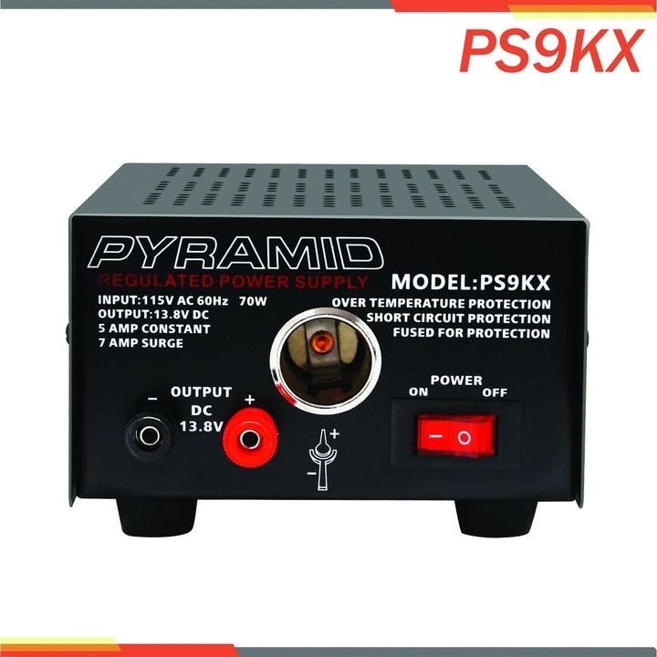 Pyramid 5 Amp Power Supply w/Cigarette Lighter Plug Image 4