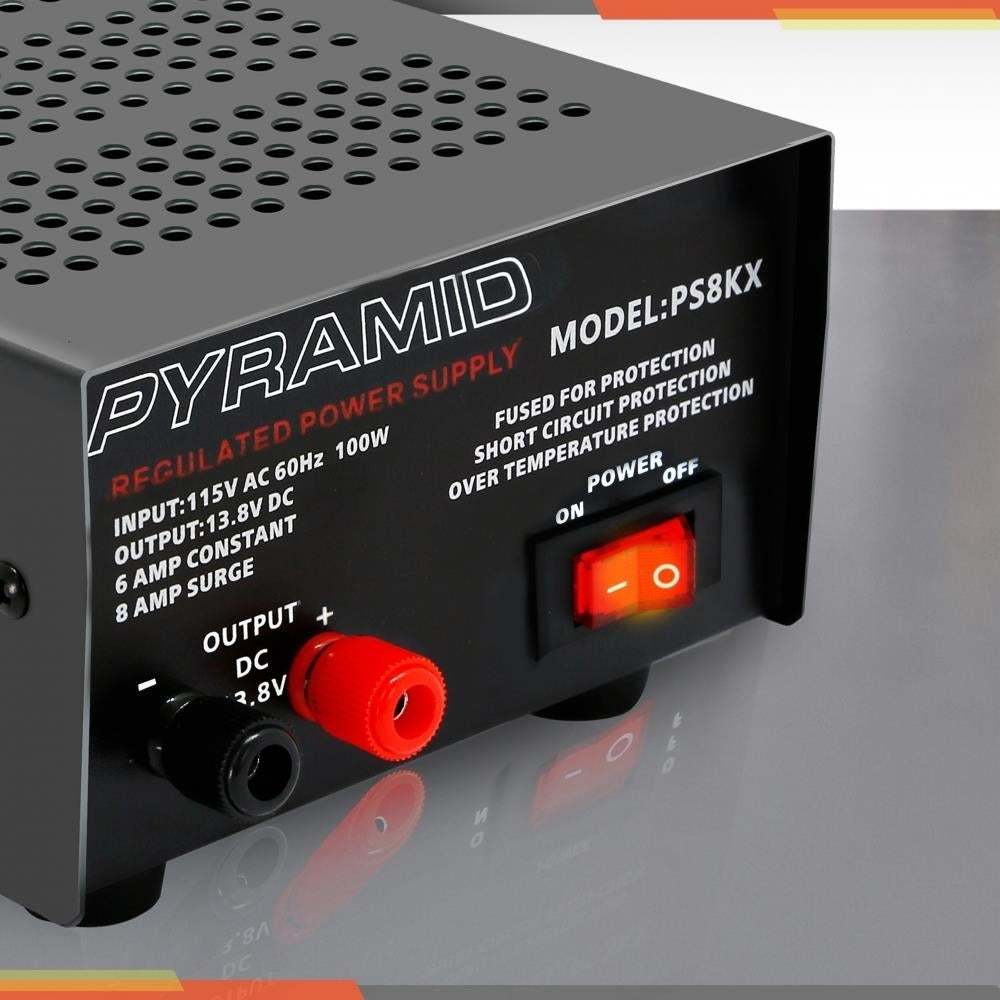 Pyramid 5 Amp Power Supply w/Cigarette Lighter Plug Image 6