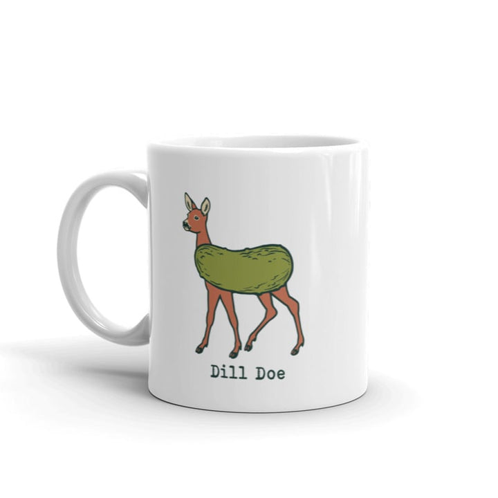 Dill Doe Mug Funny Deer Sexual Innuendo Coffee Cup - 11oz Image 1