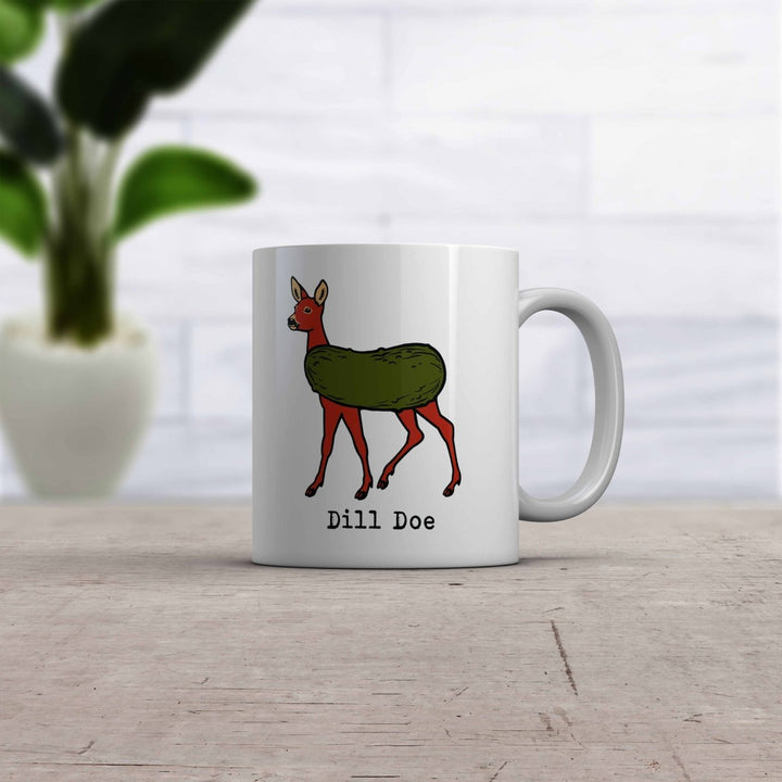 Dill Doe Mug Funny Deer Sexual Innuendo Coffee Cup - 11oz Image 2