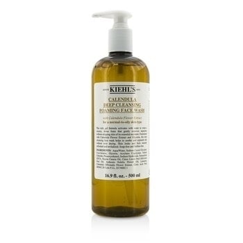 Kiehls Calendula Deep Cleansing Foaming Face Wash 500ml/16.9oz Image 3