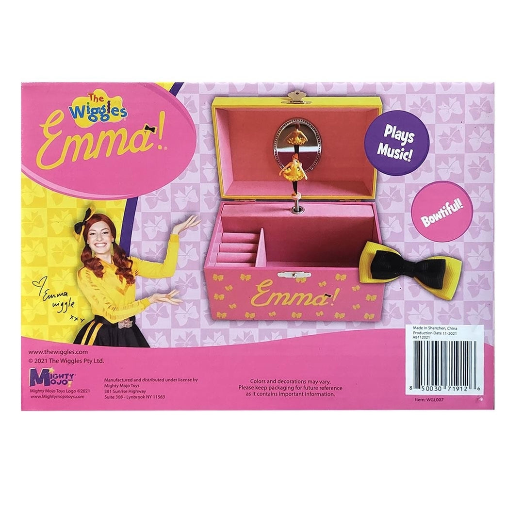 The Wiggles Emma Watkins Ballerina Musical Jewelry Box and Hairbow Image 7