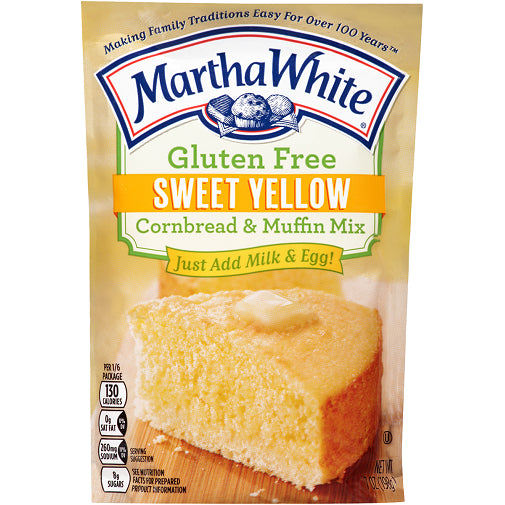 Martha White Gluten Free Sweet Yellow Cornbread and Muffin Mix Image 1