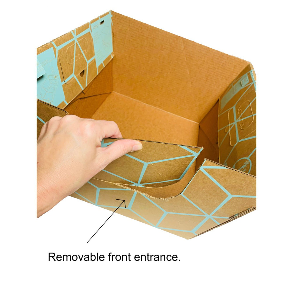 Cats Desire Disposable Biodegradable Litter Box (15 PC) Image 2