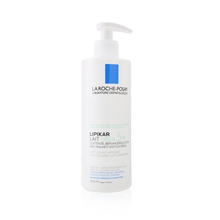 La Roche Posay - Lipikar Lait Urea 5+ Smoothing Soothing Lotion (Anti-Flaking and Anti-Irritation)(400ml/13.5oz) Image 1