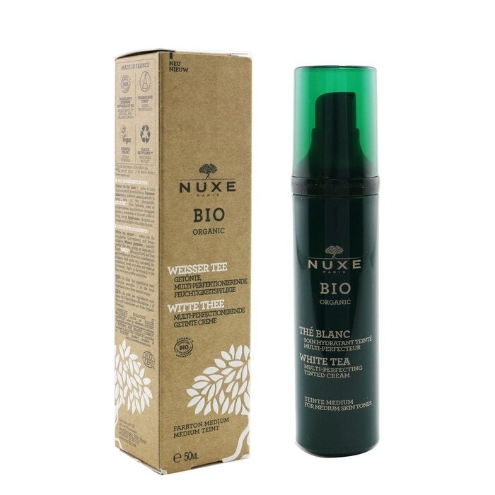 Nuxe - Bio Organic White Tea Multi-Perfecting Tinted Cream - Medium Skin Tones(50ml/1.7oz) Image 2