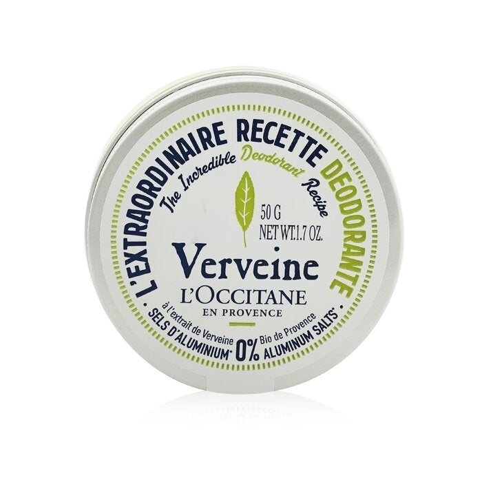 LOccitane - Verveine (Verbena) Deodorant - 0% Aluminum Salts(50g/1.7oz) Image 1