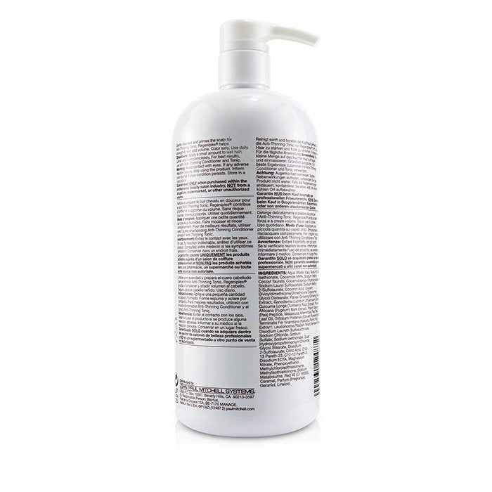 Paul Mitchell - Tea Tree Scalp Care Anti-Thinning Shampoo (For Fuller Stronger Hair)(1000ml/33.8oz) Image 2