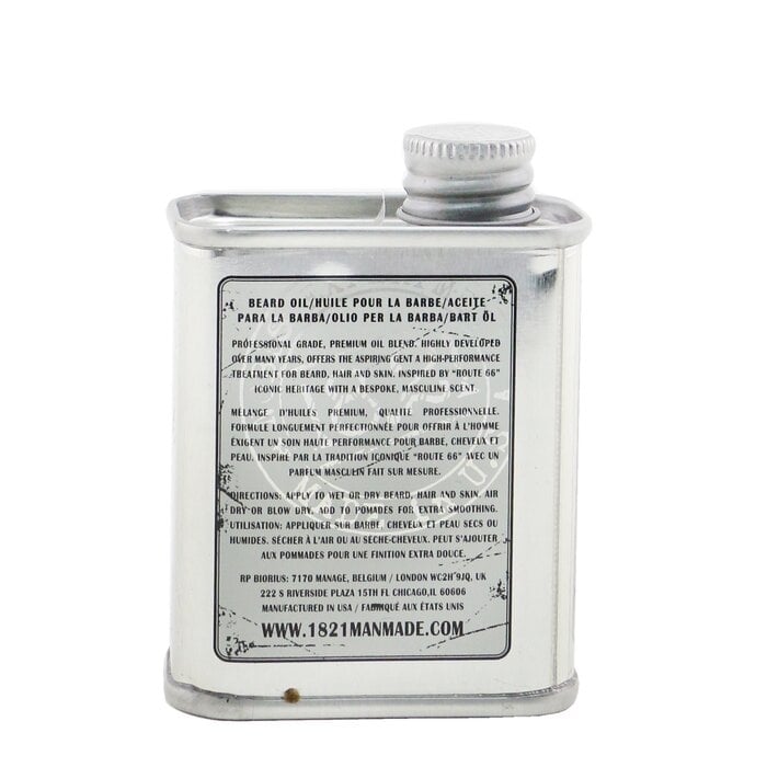 18.21 Man Made - Beard Hair and Skin Oil - Spiced Vanilla(60ml/2oz) Image 3