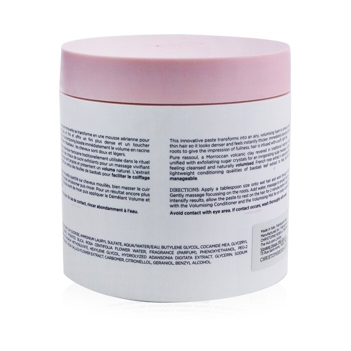 Christophe Robin - Cleansing Volumising Paste with Rose Extracts (Instant Root Lifting Clay to Foam Shampoo) - Fine and Image 3