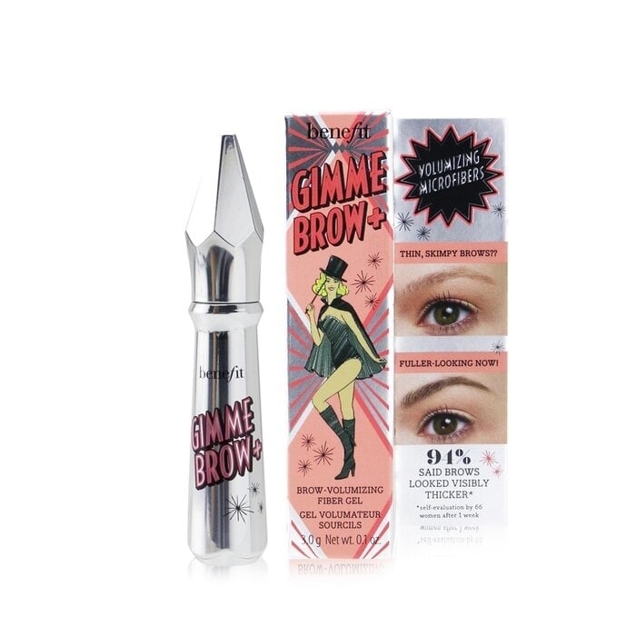 Benefit - Gimme Brow+ Volumizing Fiber Gel - 4.5 (Neutral Deep Brown)(3g/0.1oz) Image 2