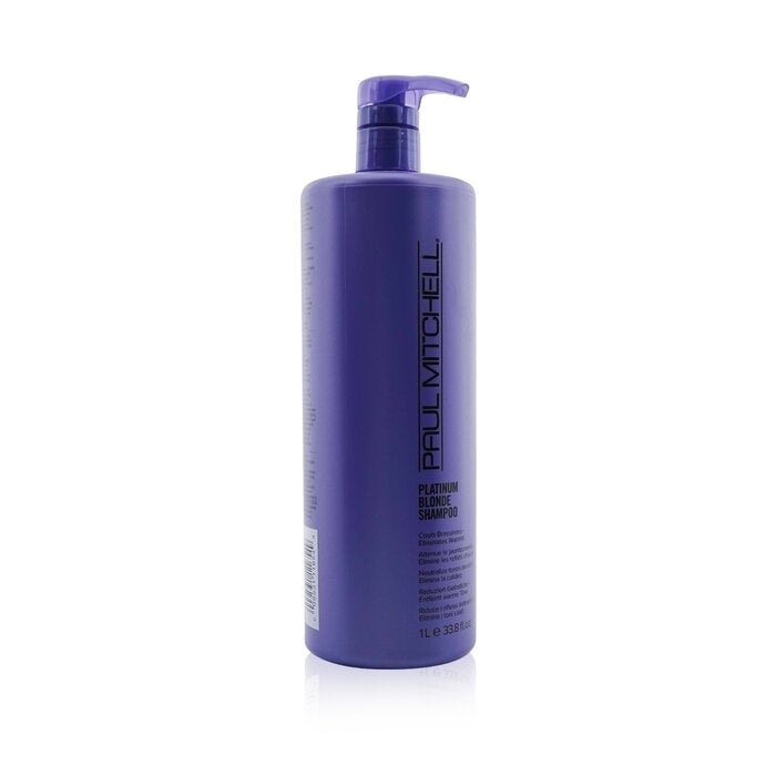 Paul Mitchell - Platinum Blonde Shampoo (Cools Brassiness - Eliminates Warmth)(1000ml/33.8oz) Image 2