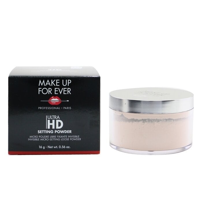 Make Up For Ever - Ultra HD Invisible Micro Setting Loose Powder - 1.1 Pale Rose(16g/0.56oz) Image 2