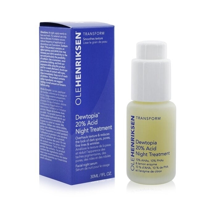 Ole Henriksen - Transform Dewtopia 20% Acid Night Treatment(30ml/1oz) Image 2