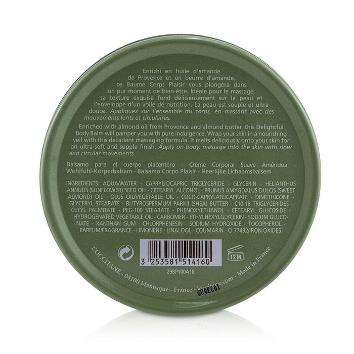 LOccitane - Almond Delightful Body Balm(100ml/3.4oz) Image 3