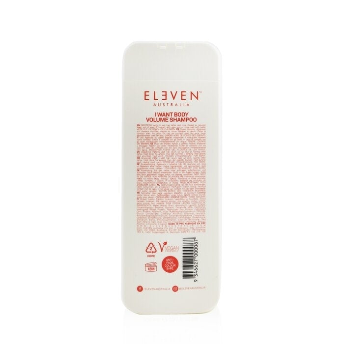 Eleven Australia - I Want Body Volume Shampoo(300ml/10.1oz) Image 3