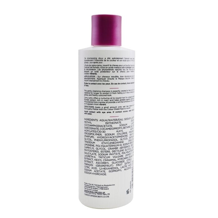 Christophe Robin - Colour Shield Shampoo with Camu-Camu Berries - ColoredBleached or Highlighted Hair(250ml/8.4oz) Image 3