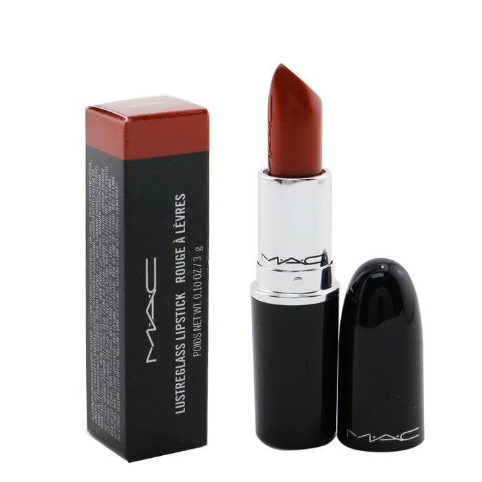 MAC - Lustreglass Lipstick - 551 Local Celeb (Burnt Orange)(3g/0.1oz) Image 2