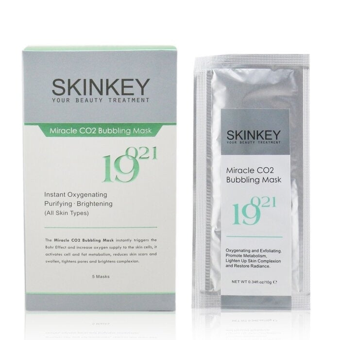 SKINKEY - Moisturizing Series Miracle CO2 Bubbling Mask (All Skin Types) - Instant Oxygenating Purifying and Image 2