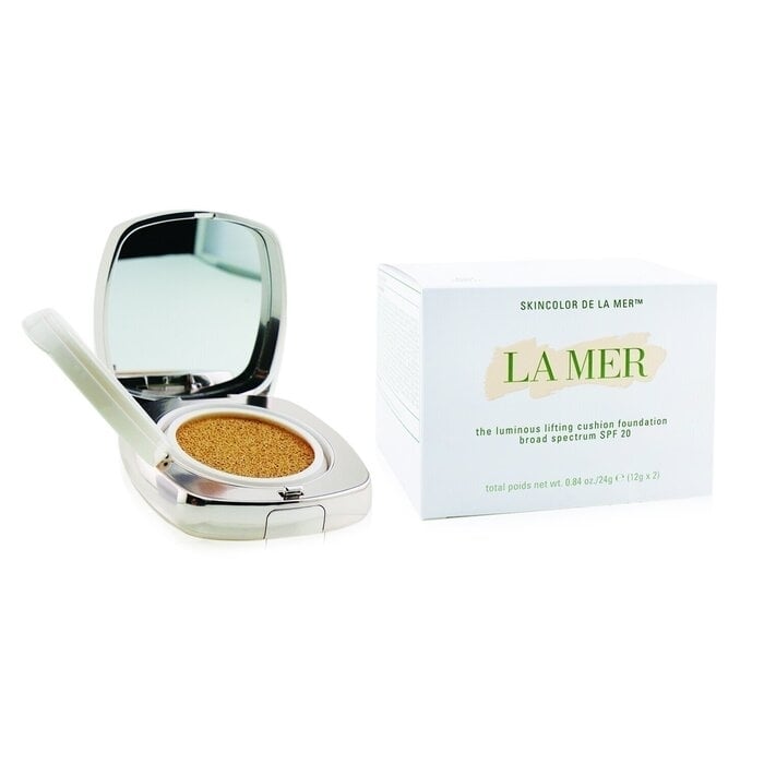 La Mer - The Luminous Lifting Cushion Foundation SPF 20 (With Extra Refill) - 11 Rosy Ivory(2x12g/0.42oz) Image 4