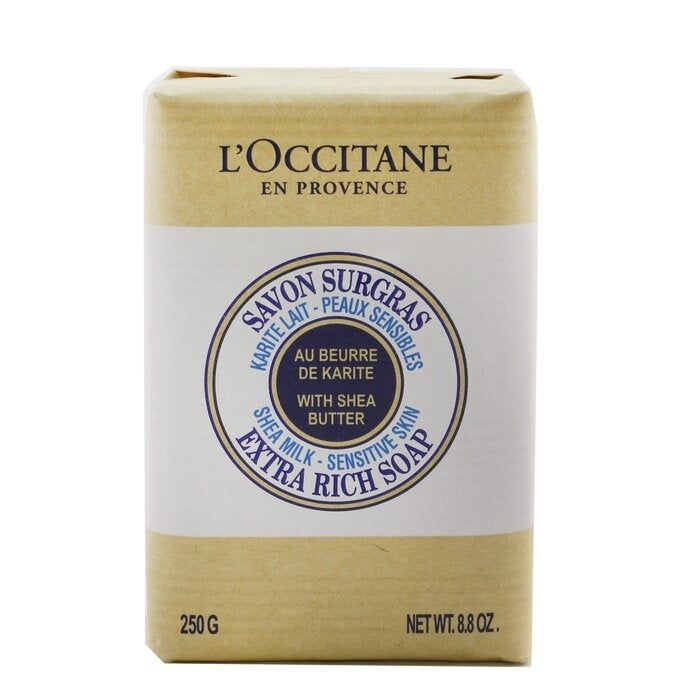 LOccitane - Shea Butter Extra Rich Soap - Shea Milk (For Sensitive Skin)(250g/8.8oz) Image 1