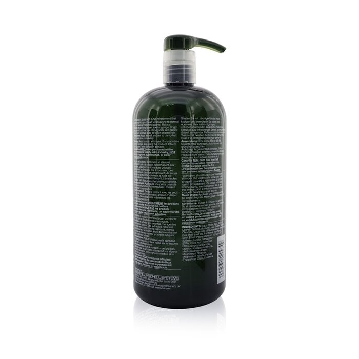 Paul Mitchell - Tea Tree Lemon Sage Thickening Shampoo (Energizing Body Builder)(1000ml/33.8oz) Image 3