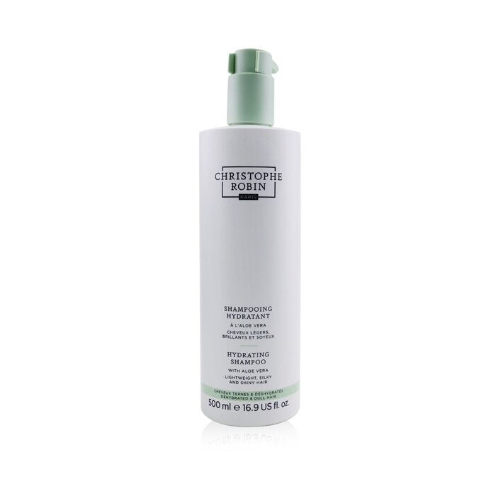 Christophe Robin - Hydrating Shampoo with Aloe Vera(500ml/16.7oz) Image 1