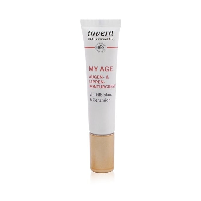 Lavera - My Age Eye and Lip Contour Cream With Organic Hibiscus and Ceramides - For Mature Skin(15ml/0.5oz) Image 1