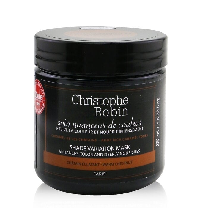 Christophe Robin - Shade Variation Mask (Enhances Color and Deeply Nourishes) - Warm Chestnut(250ml/8.33oz) Image 1