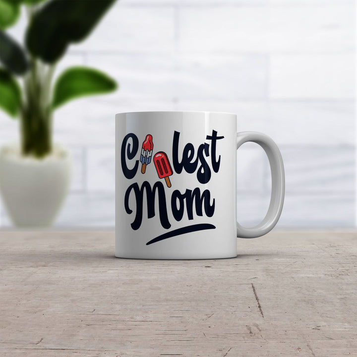 Coolest Mom Popsicles Mug Cute Mothers Day Ice Cream Freeze Pop Graphic Novelty Coffee Cup-11oz Image 2