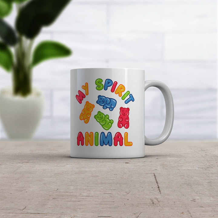 Gummy Bear Spirit Animal Mug Funny Candy Graphic Novelty Coffee Cup-11oz Image 2